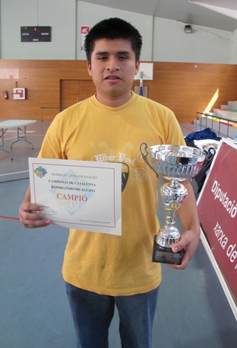 Jonathan Cruz guanyador del Campionat